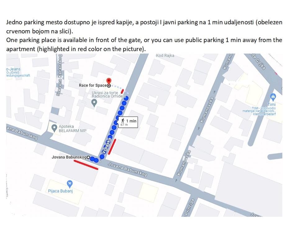 Race for Space Apartment in Serbia