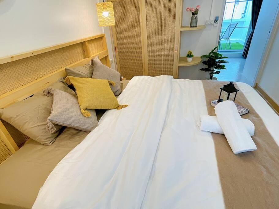 Relax Private terrace&cozy BR,near Grand palace Apartment in Bangkok