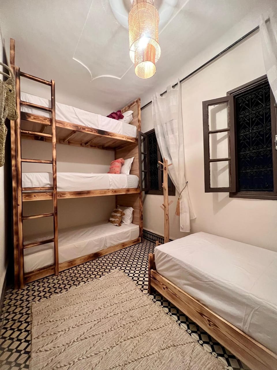Bed, Photo of the whole room, Bedroom, bunk bed