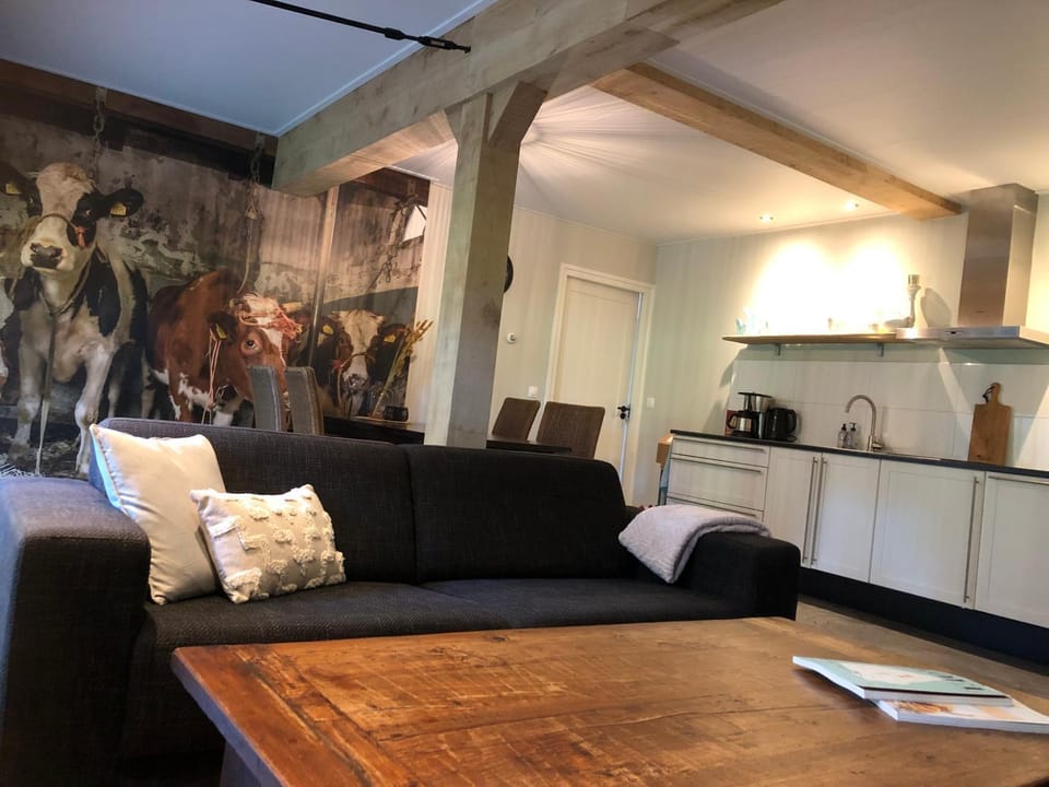 Kitchen or kitchenette, Living room