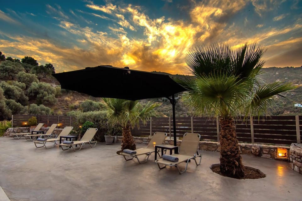 Natural landscape, Mountain view, Sunrise, sunbed