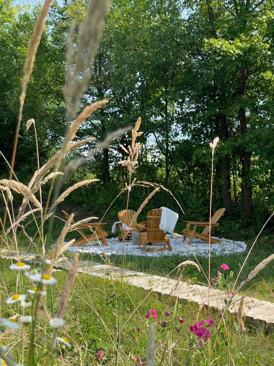Natural landscape, BBQ facilities, Garden, Garden view
