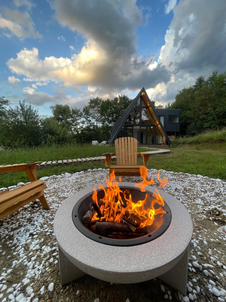 Natural landscape, BBQ facilities