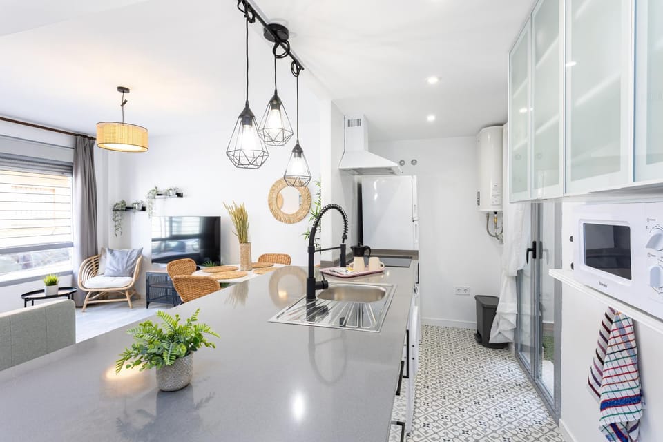 Living room, Dining area, Communal kitchen