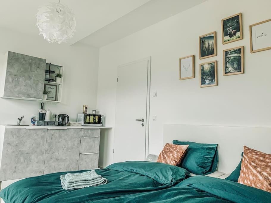 Modernes Doppelzimmer Friedewald Rhönblick Apartment in Hesse