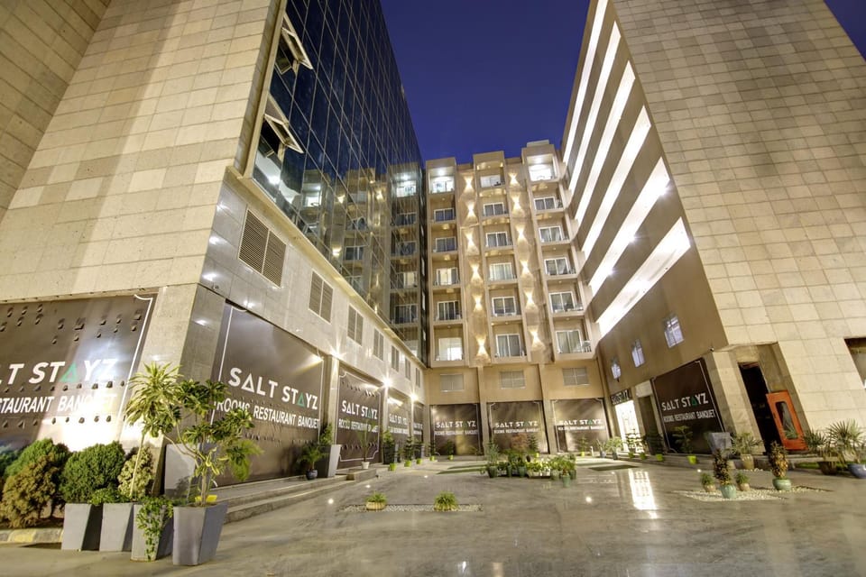 Property building, Night