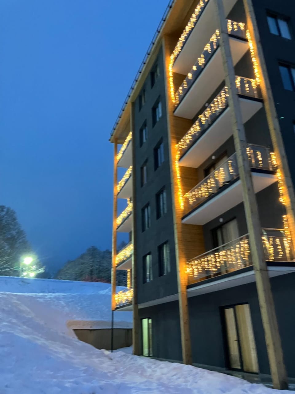 Property building, Night