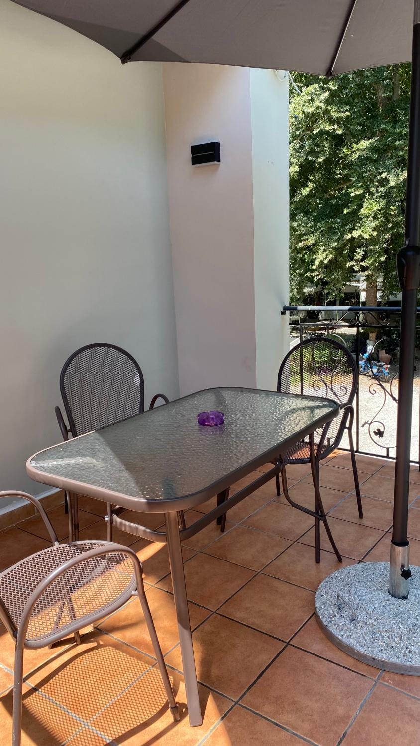 Day, Balcony/Terrace, Seating area