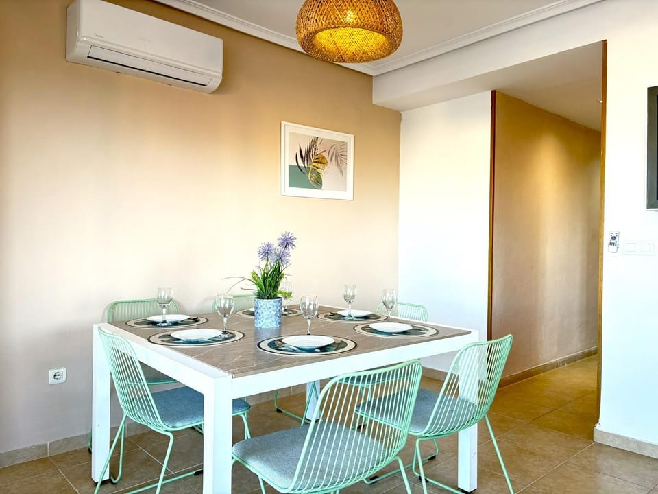Living room, air conditioner