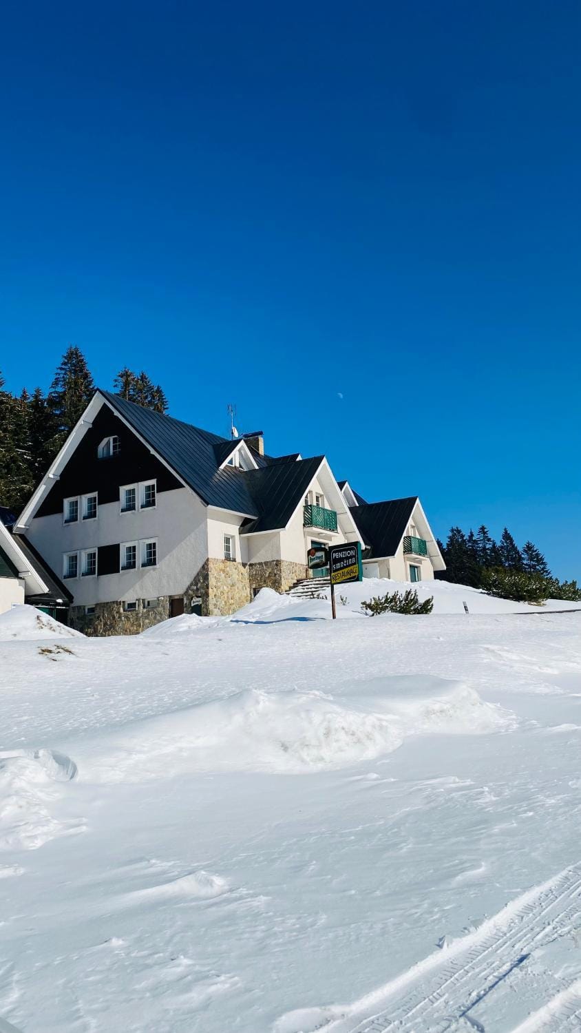 Property building, Day, Natural landscape, Winter