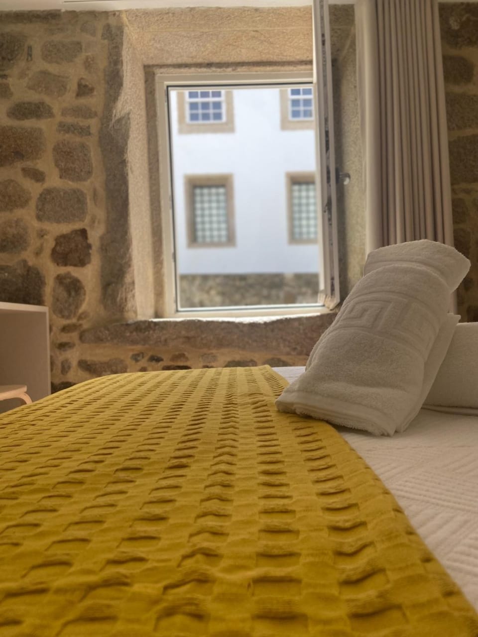 Bed, View (from property/room), Photo of the whole room, Seating area, Bedroom