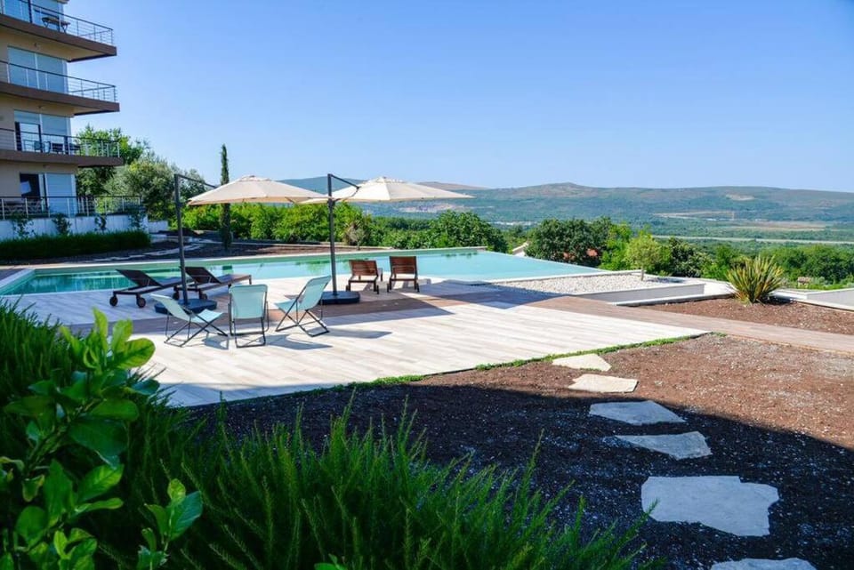 Penthouse TivatHeights Pool & Sea View-B4 Apartment in Kotor Municipality