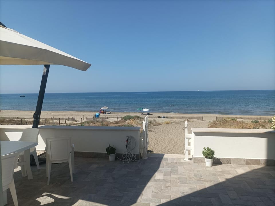 Patio, Natural landscape, Beach, Sea view