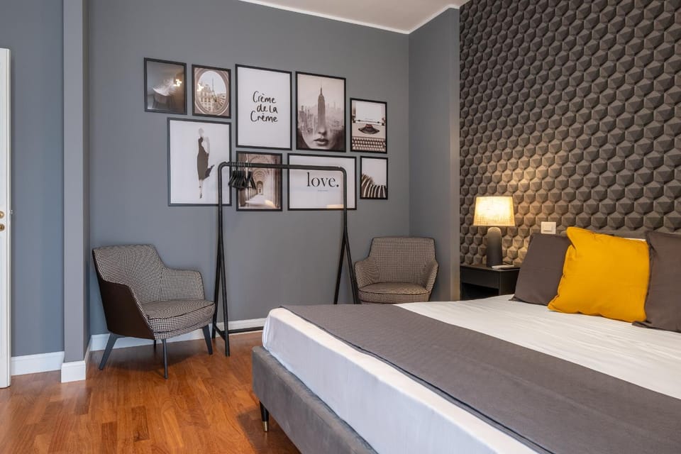 Bed, Photo of the whole room, Bedroom, hair dresser