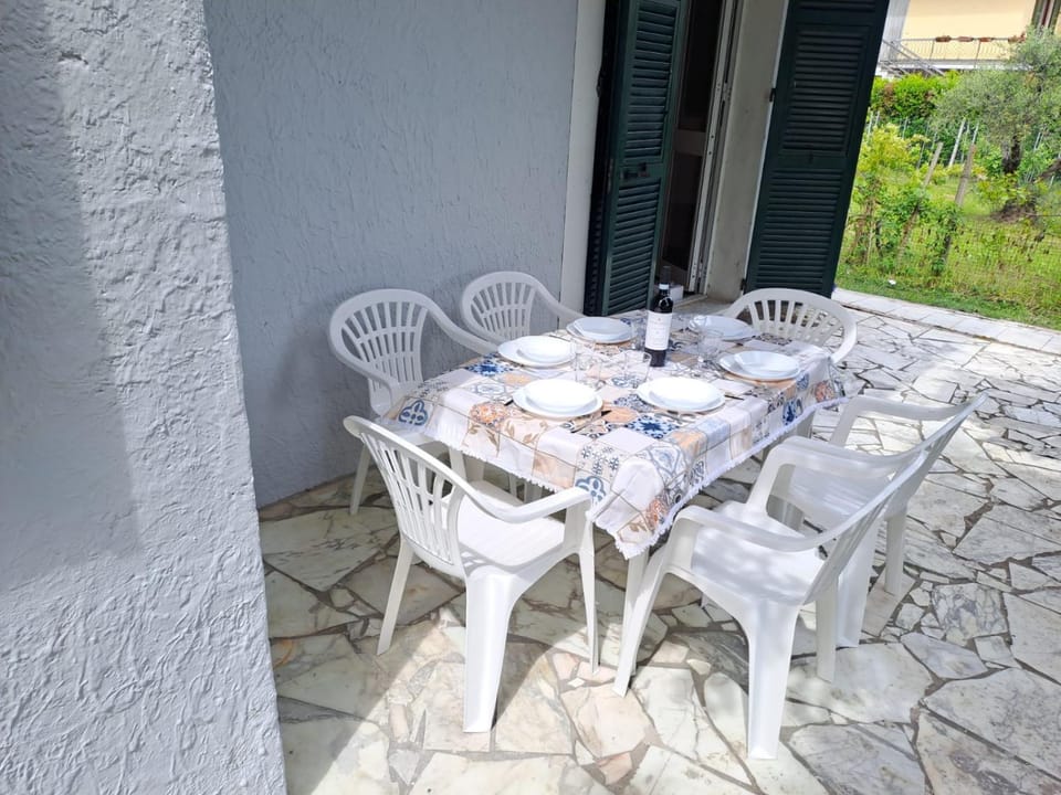 Property building, Patio