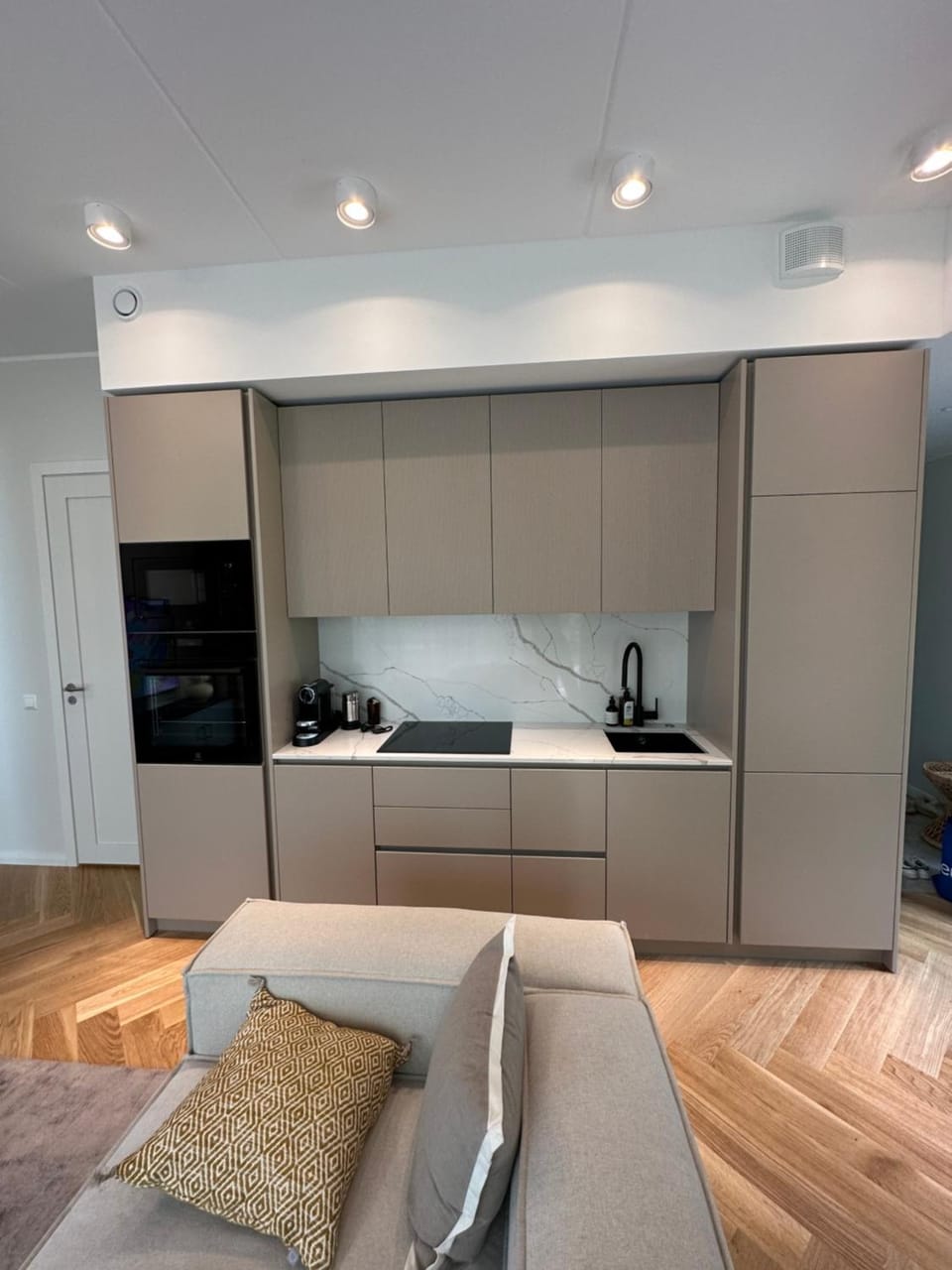 Kitchen or kitchenette, kitchen