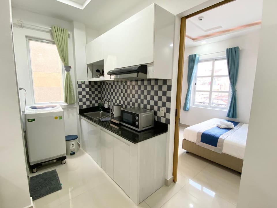 Kitchen or kitchenette, Photo of the whole room, Bedroom
