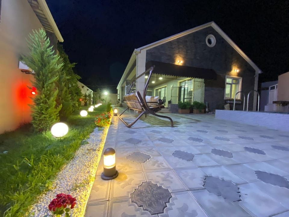 Property building, Garden view