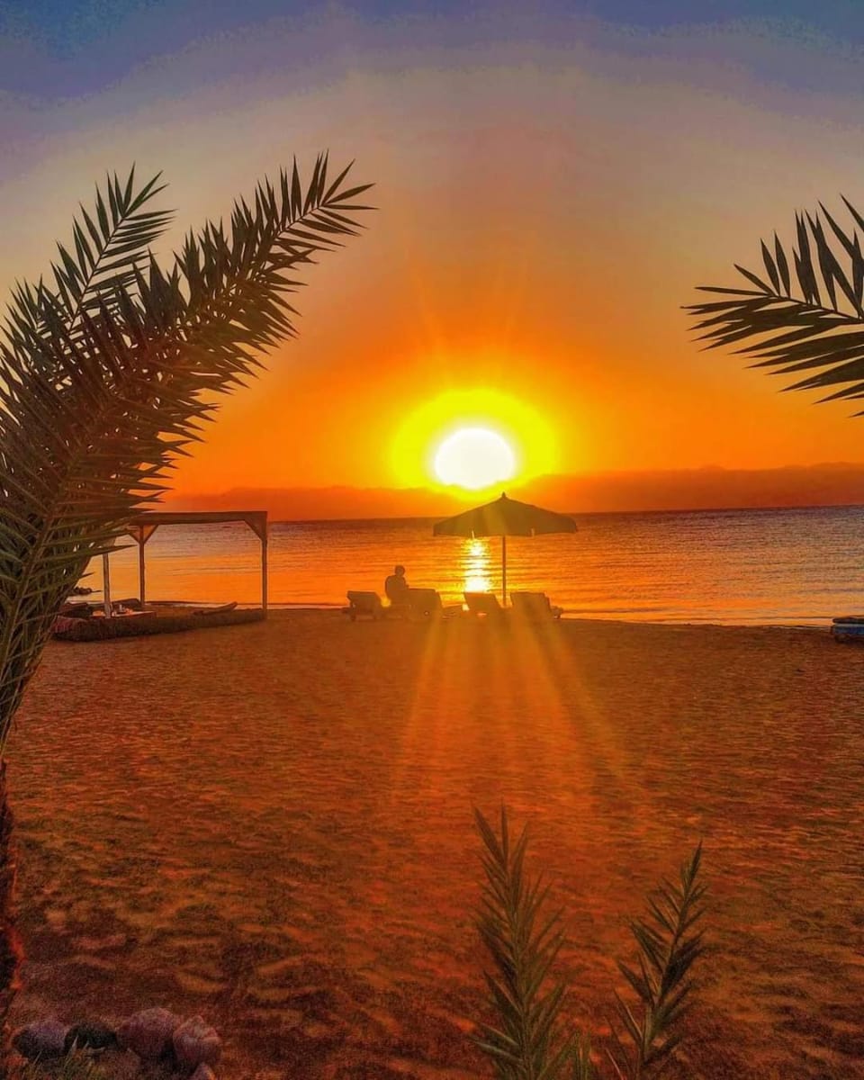 Natural landscape, Beach, Sea view, Sunrise, Sunset