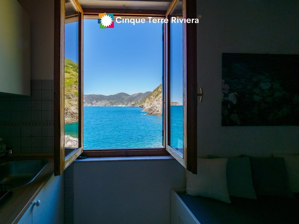 Casa Teresa with AC and Sea View Balcony Apartment in Vernazza