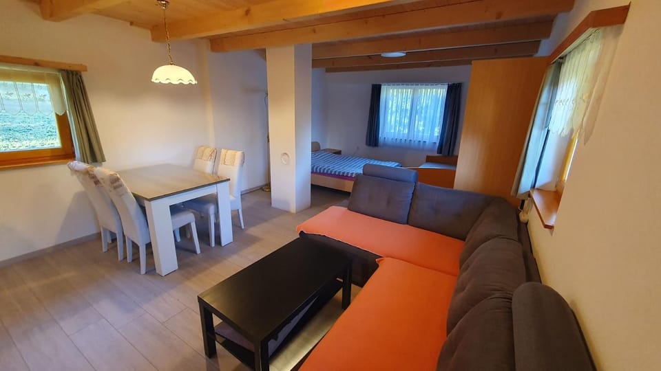 Living room, Dining area, Bedroom