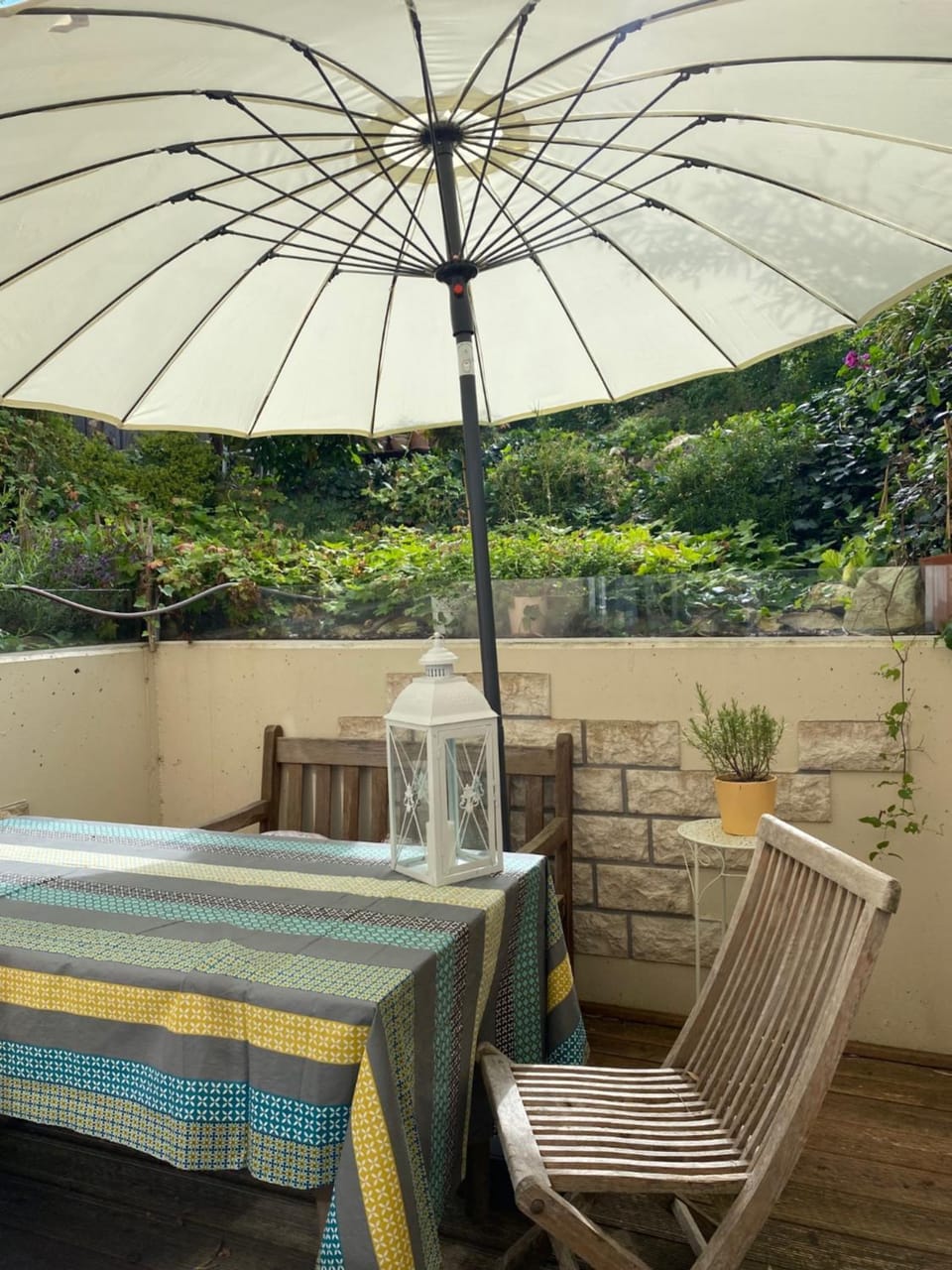 Balcony/Terrace, Garden view