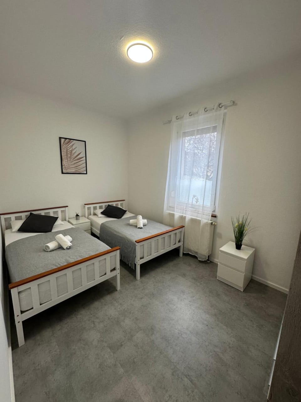 Bed, Photo of the whole room, Bedroom, heating, internet