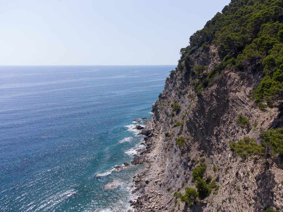 Natural landscape, Bird's eye view, Sea view