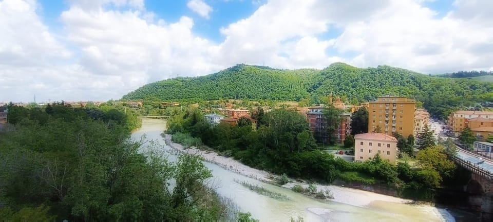 Property building, Natural landscape, View (from property/room), Mountain view, River view