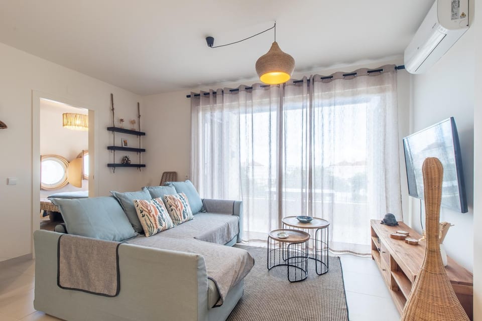 Elegant 2BR Apt Steps To Ria Formosa, Pool & Gym Apartment in Cabanas de Tavira