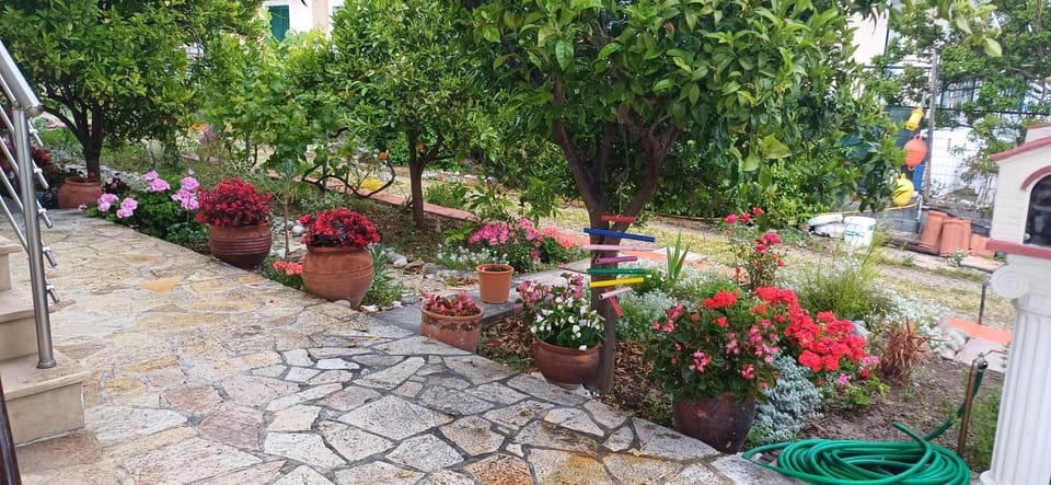 Παραθαλάσσιο διαμέρισμα με κήπο στον Αγιόκαμπο Apartment in Euboea