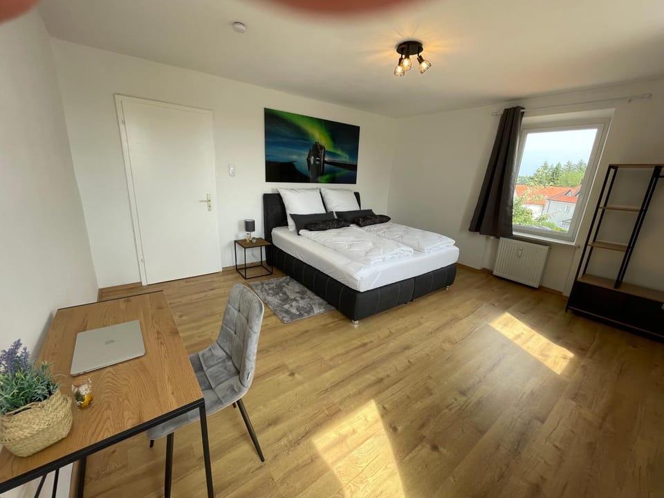Bed, View (from property/room), Bedroom, wardrobe