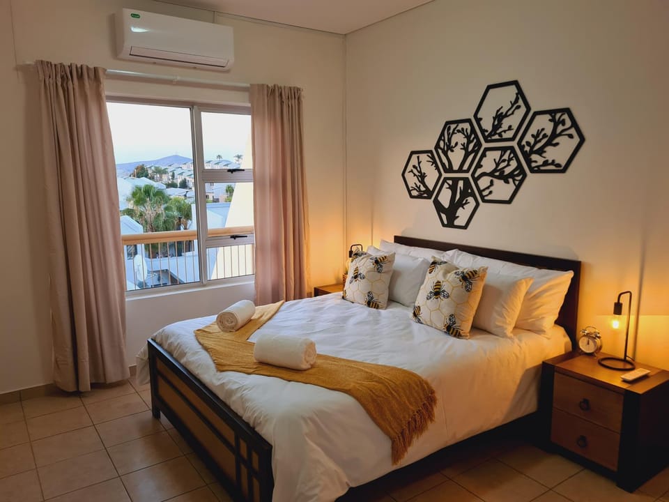 Bed, View (from property/room), Bedroom, air conditioner