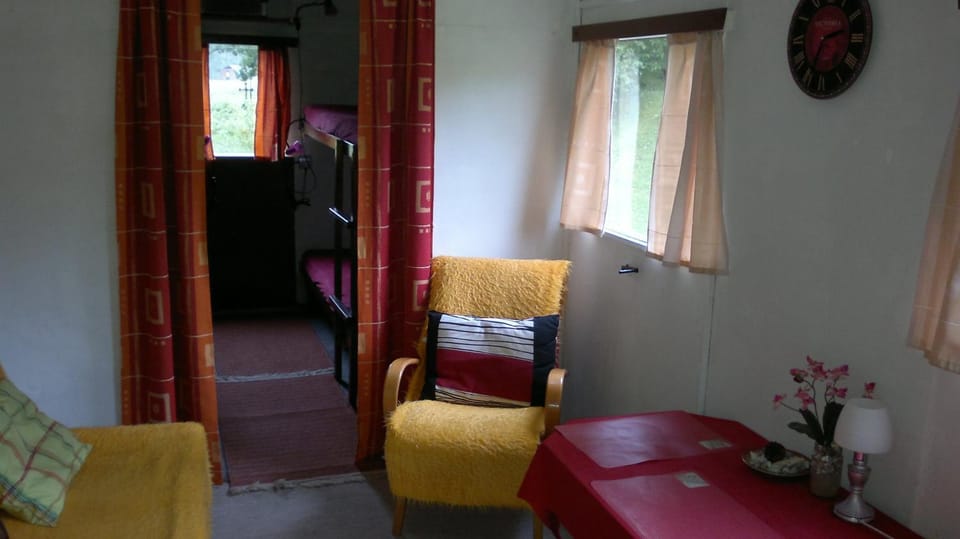 Retro maringotka č. 1 / Retro-trailer Nr. 1 Campground/ 
RV Resort in South Bohemian Region