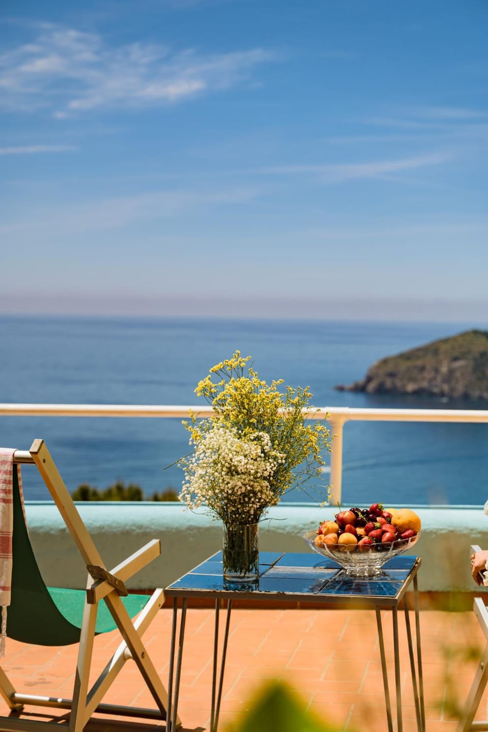 View (from property/room), Balcony/Terrace, Sea view