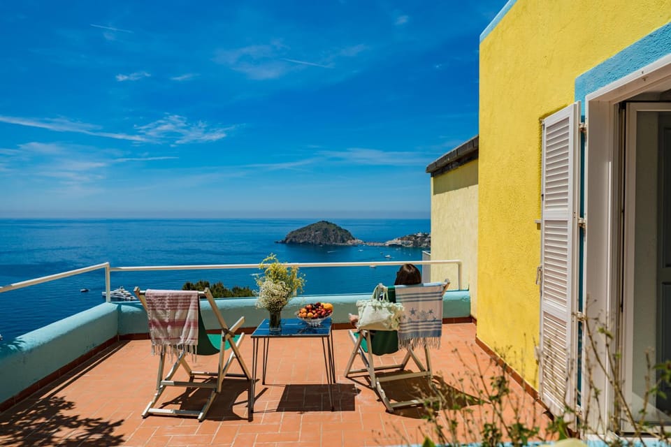 Patio, View (from property/room), Balcony/Terrace, Sea view, sunbed