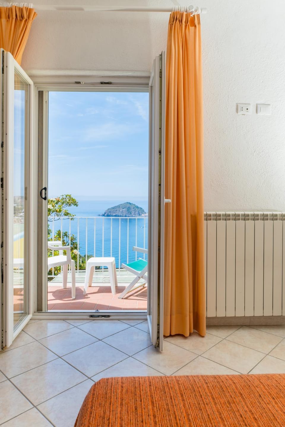 View (from property/room), Bedroom, Sea view