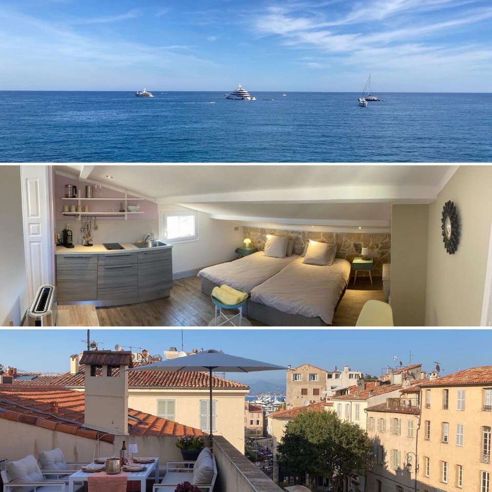 Communal lounge/ TV room, Natural landscape, View (from property/room), Balcony/Terrace, Seating area, Evening entertainment, Sea view
