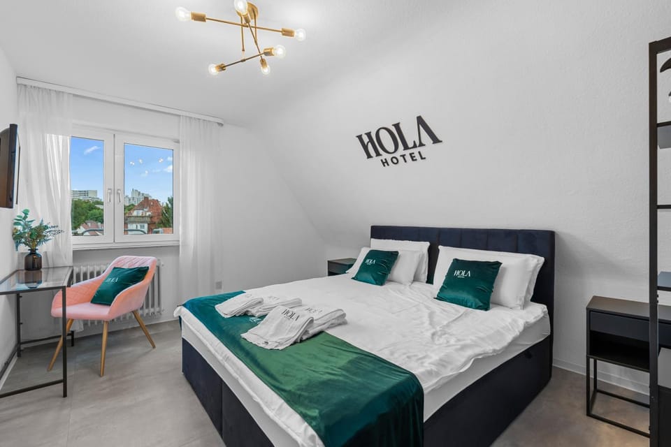 Bed, Bed, View (from property/room), Photo of the whole room, Bedroom