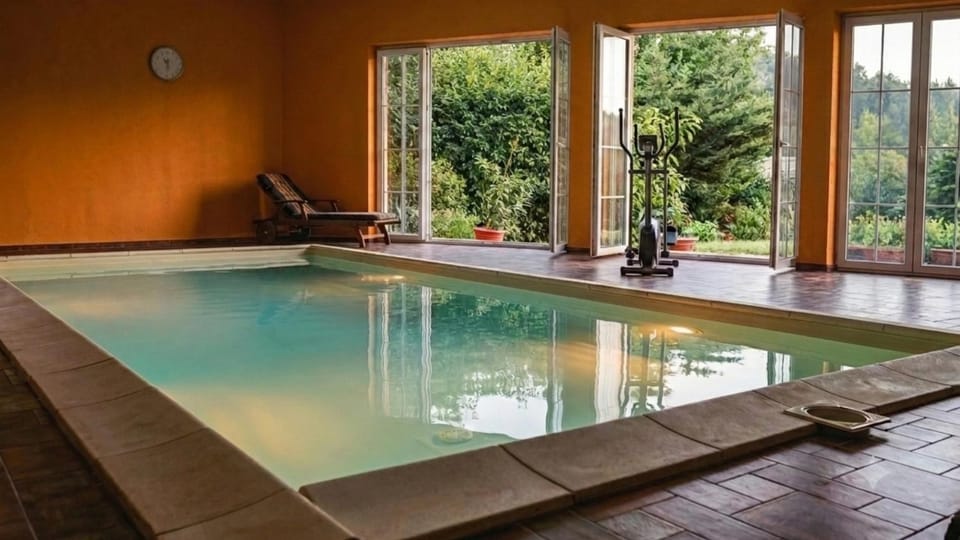 Fitness centre/facilities, Pool view, Swimming pool