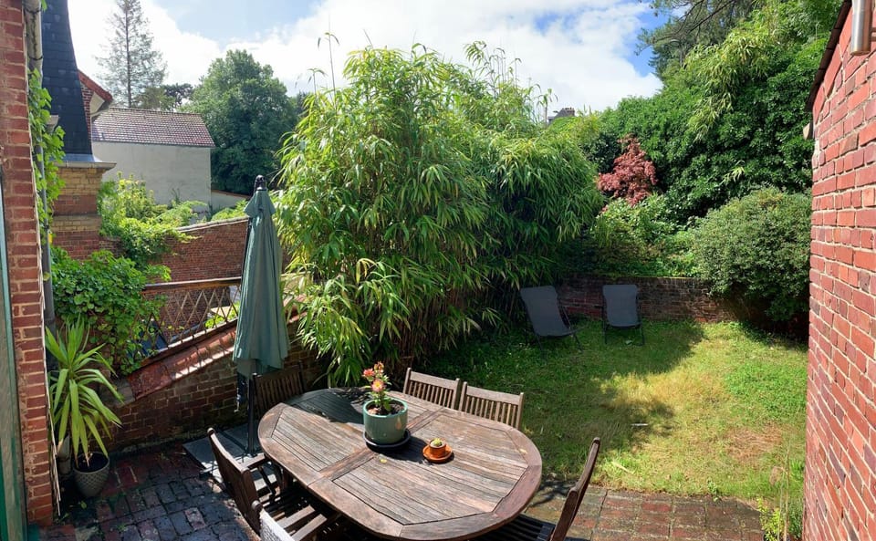 Patio, Garden, Garden view