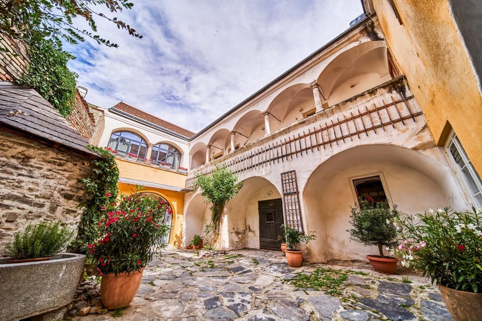 Property building, Patio, Day