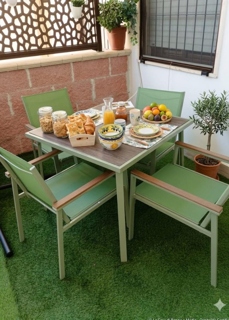 Patio, Breakfast, Italian breakfast