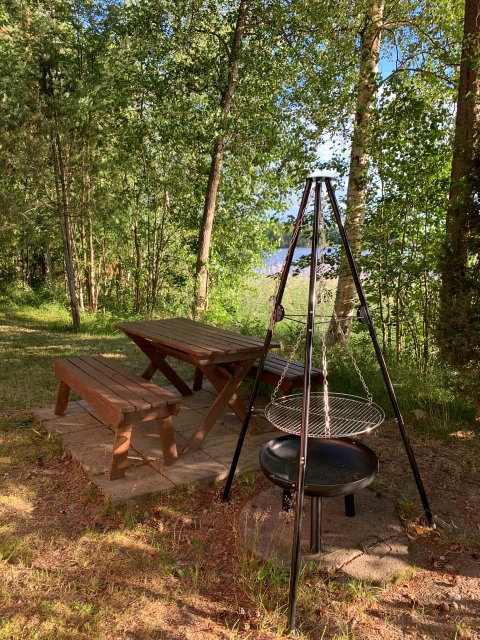 Natural landscape, BBQ facilities