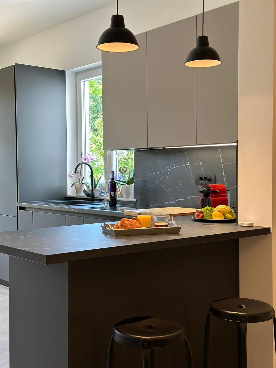 Kitchen or kitchenette, kitchen