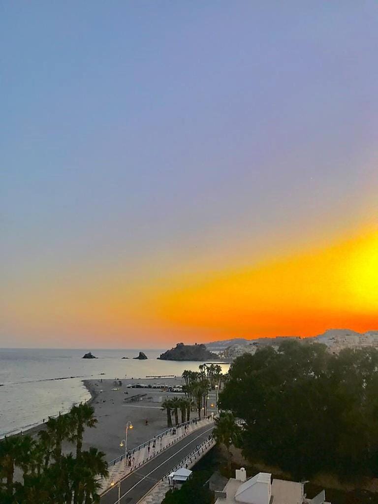 Sea view, Sunset