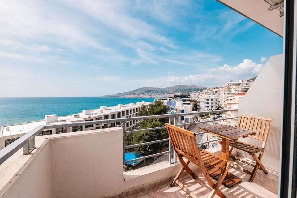 View (from property/room), Balcony/Terrace, Sea view