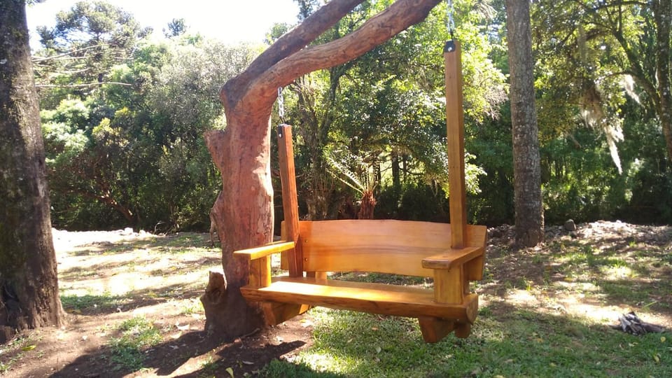 Cabana Pequeno Bosque som dás Águas House in State of Santa Catarina