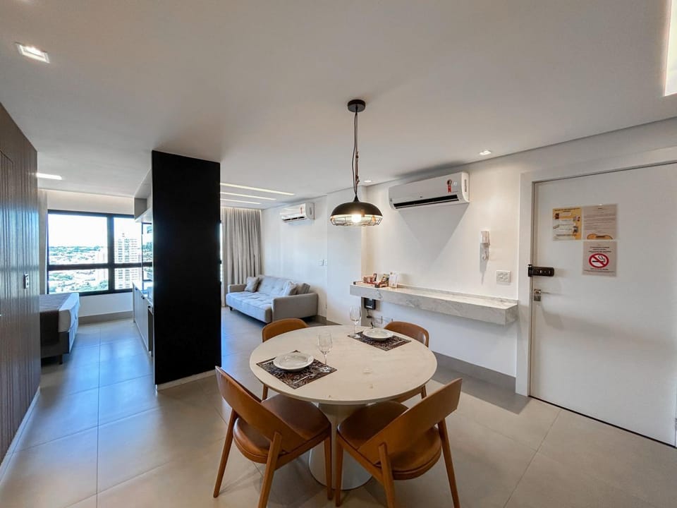 Loft Confortável e Luxuoso ao lado do Shopping CG. Apartment in Campo Grande