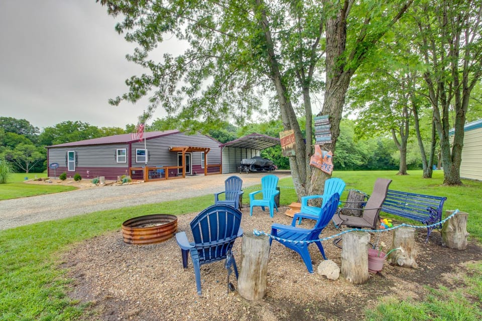 Spacious Ozawkie Home - Near Lake Perry! House in Kansas